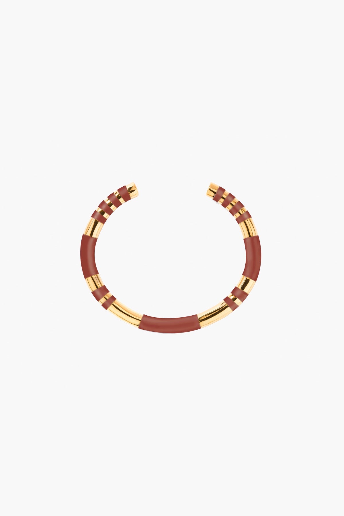 Aurelie Bidermann Positano Bangle - Chocolate