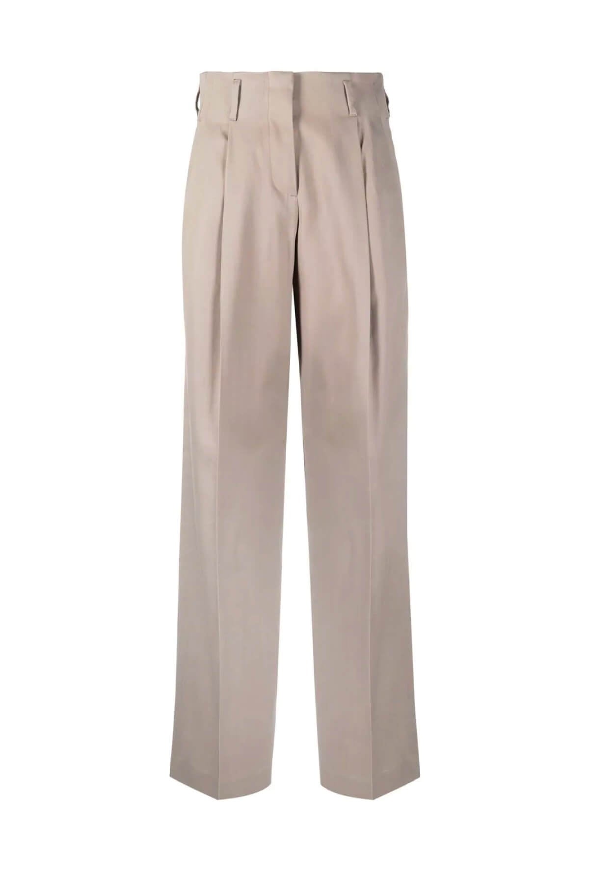 パンツ Golden  Wool gabardine trousers Golden Goose Journey Wool Gabardine Wide-Leg Pants