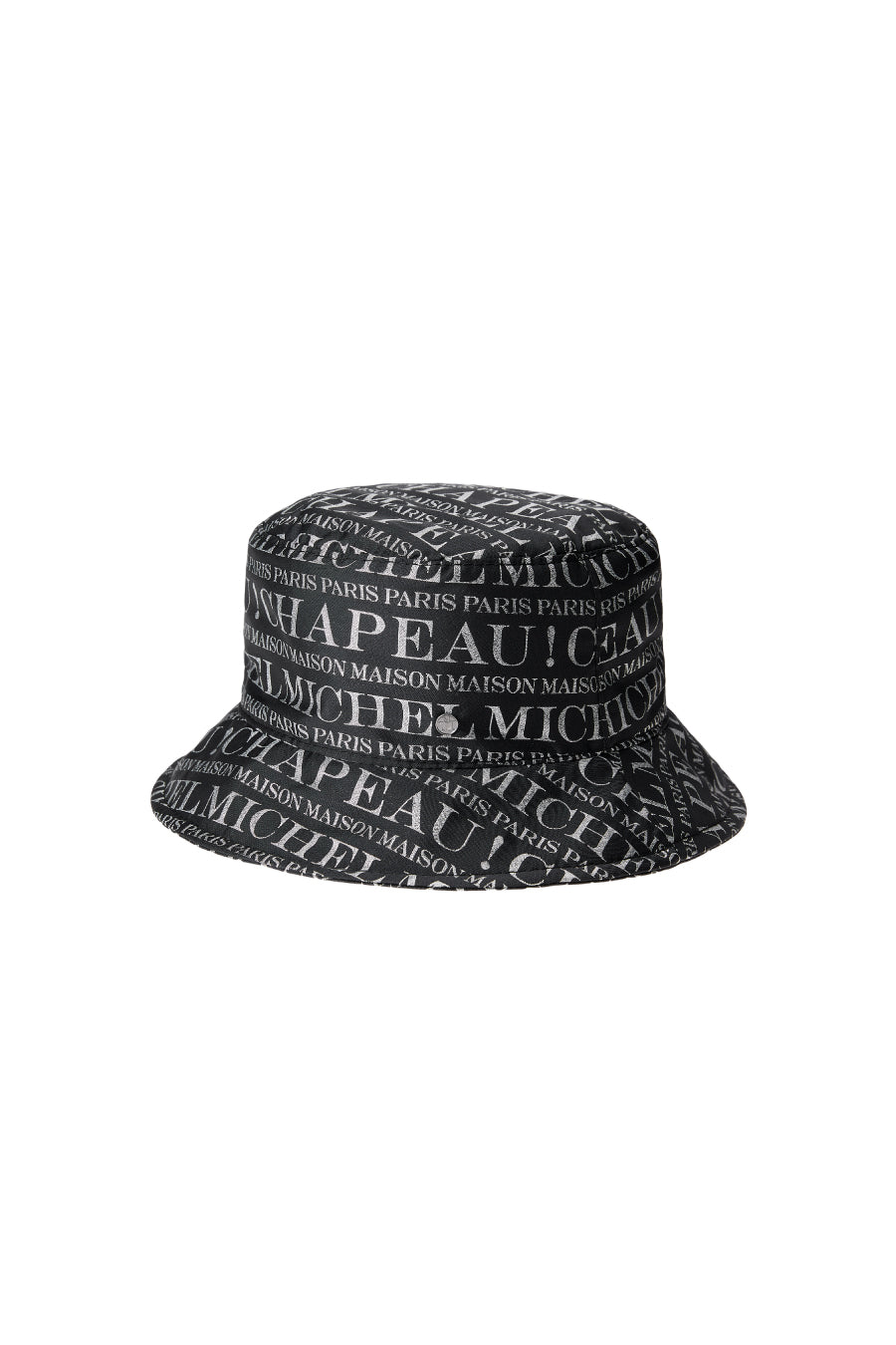 Maison Michel Jason All Over Michel Bucket Hat - Black  display picture 3