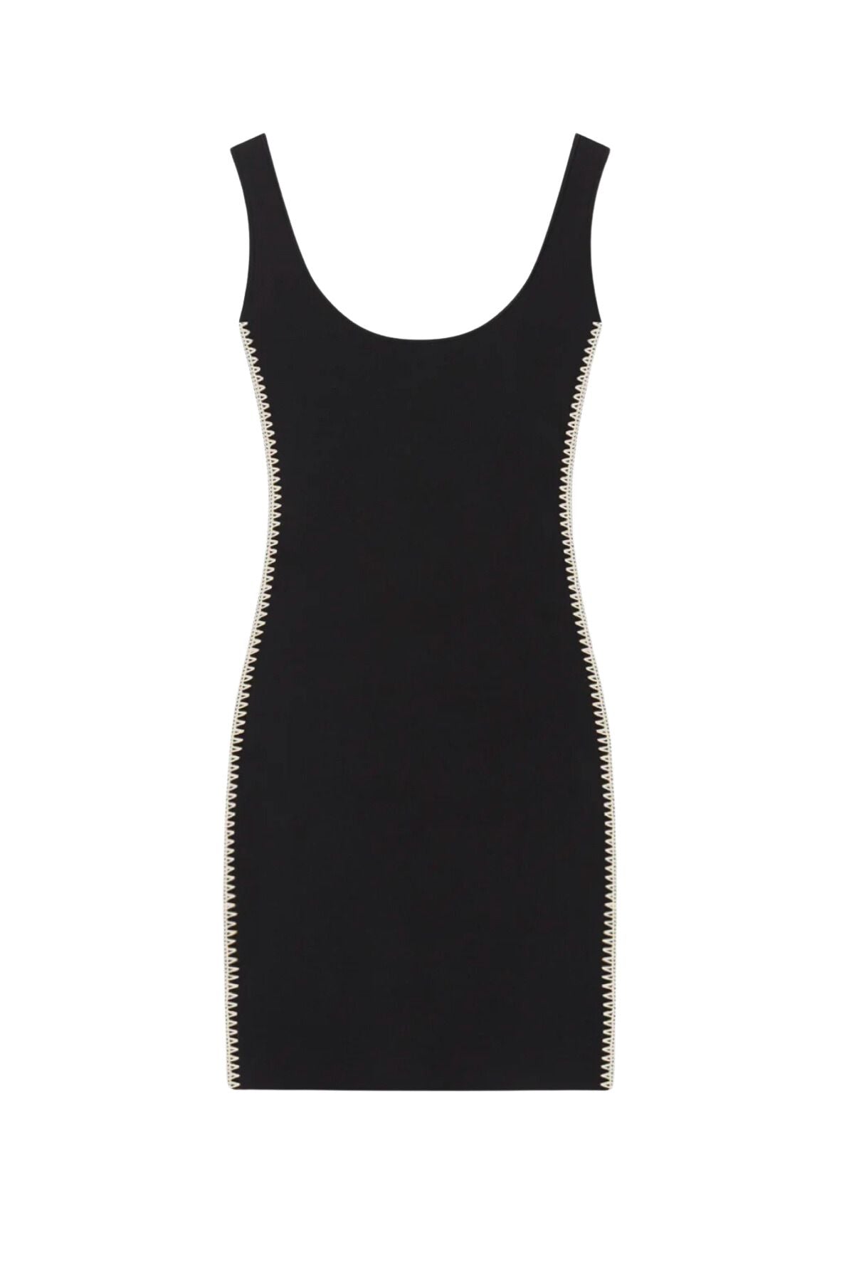 Nanushka Heleen Crochet Detail Mini Dress