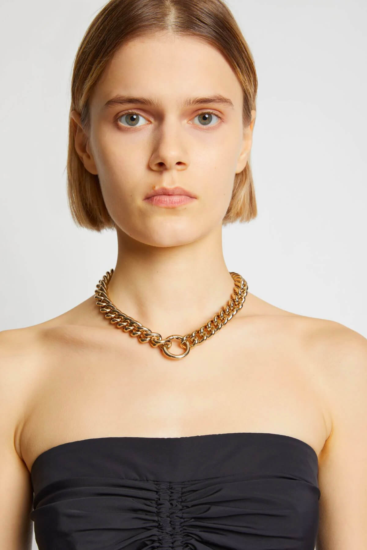 Proenza Schouler Viscose Knit Top - Black