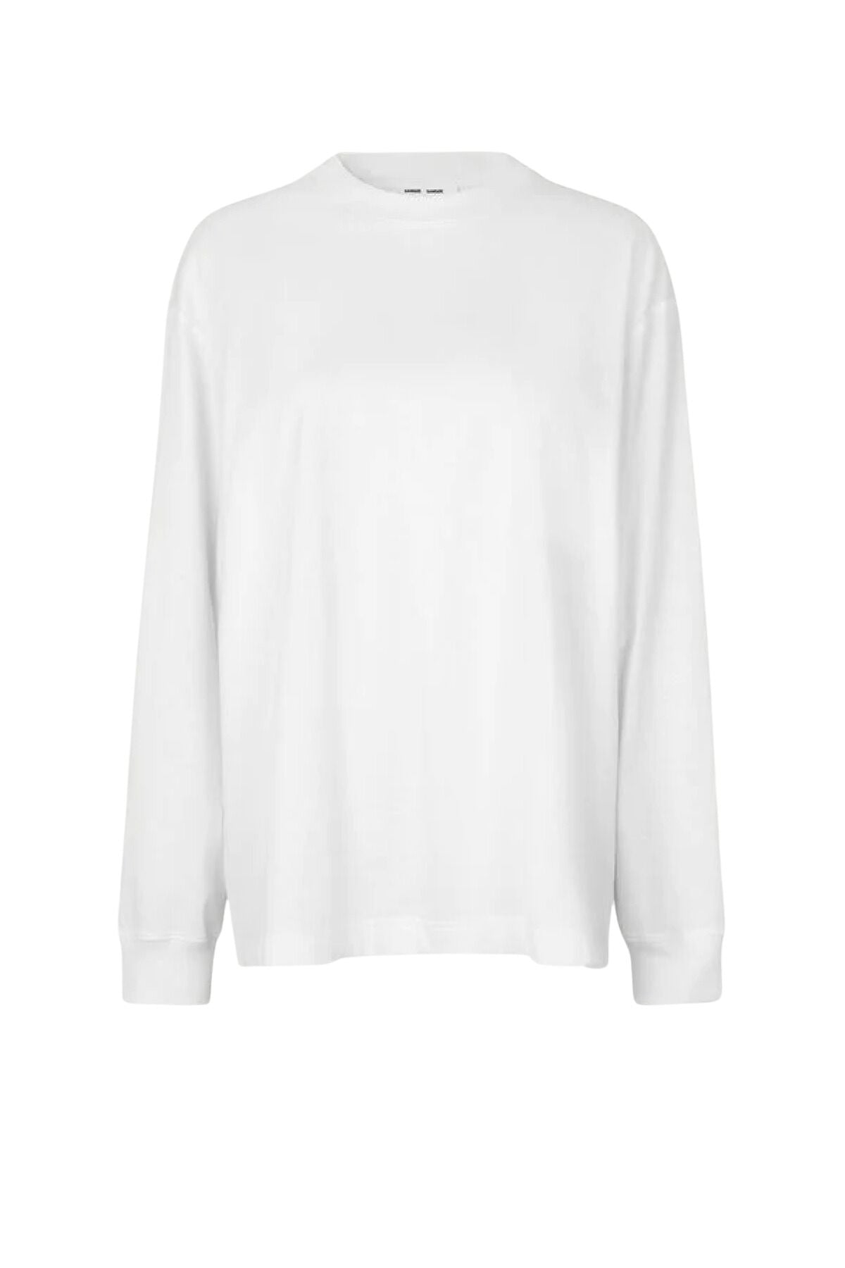 Samsøe Samsøe Chrome Long Sleeve T-Shirt - White
