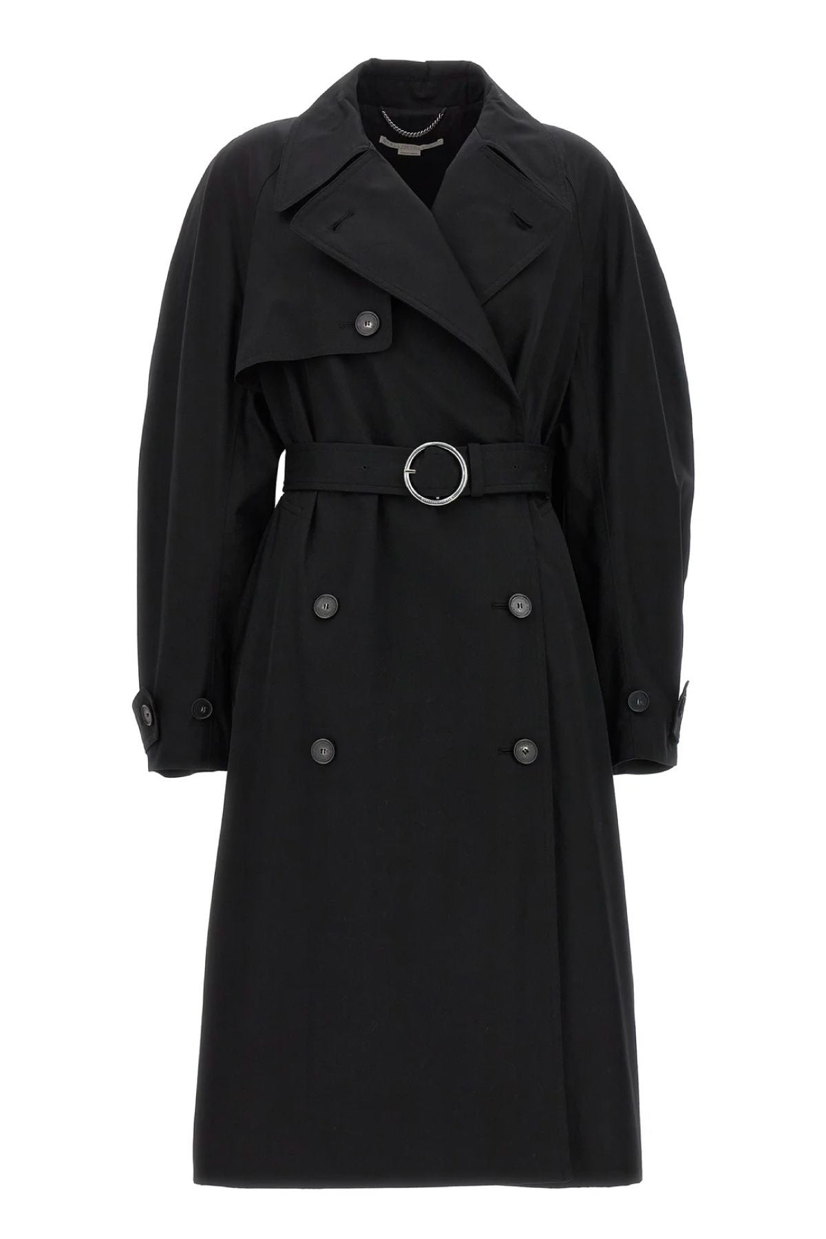 Stella McCartney Double Breasted Iconic Trench - Black