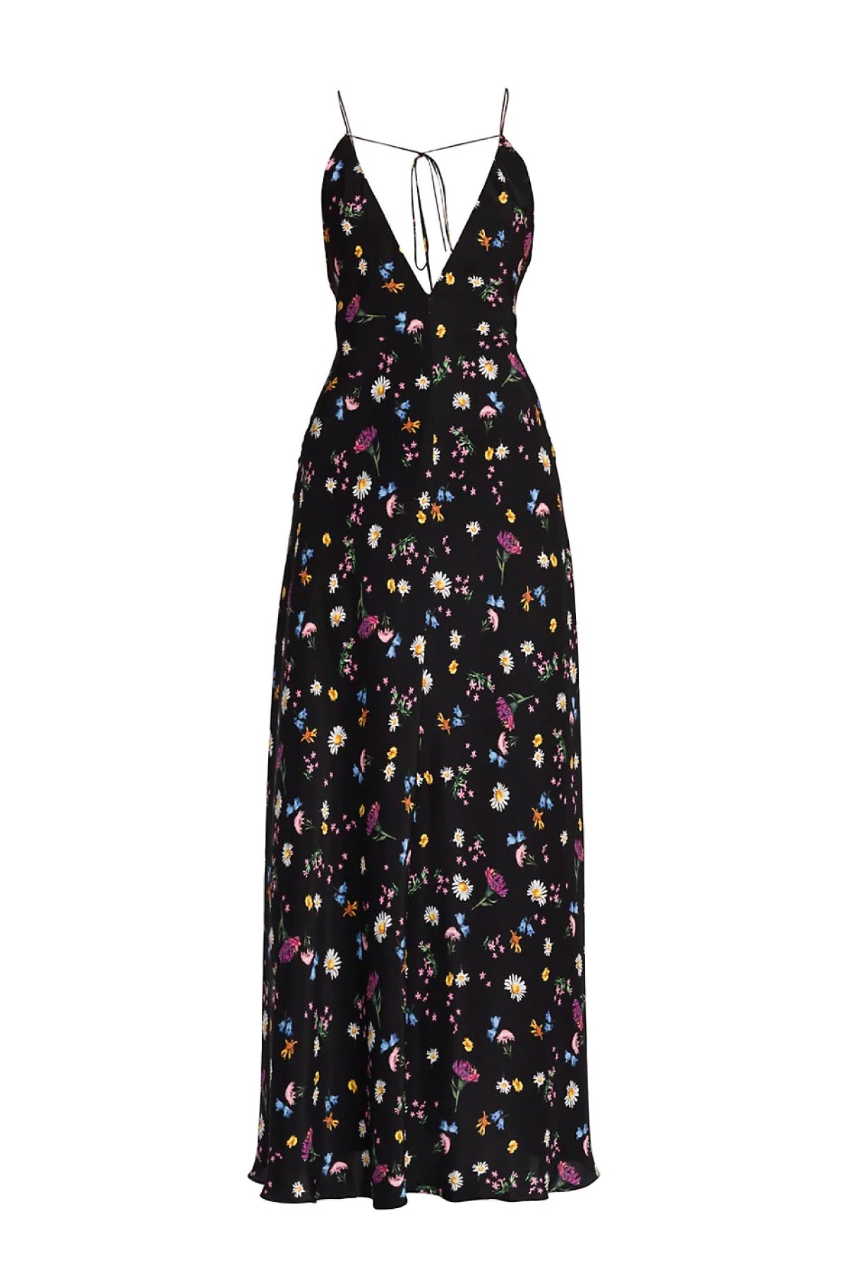 Stella McCartney Ditsy Floral Print Maxi Dress - Black Multi