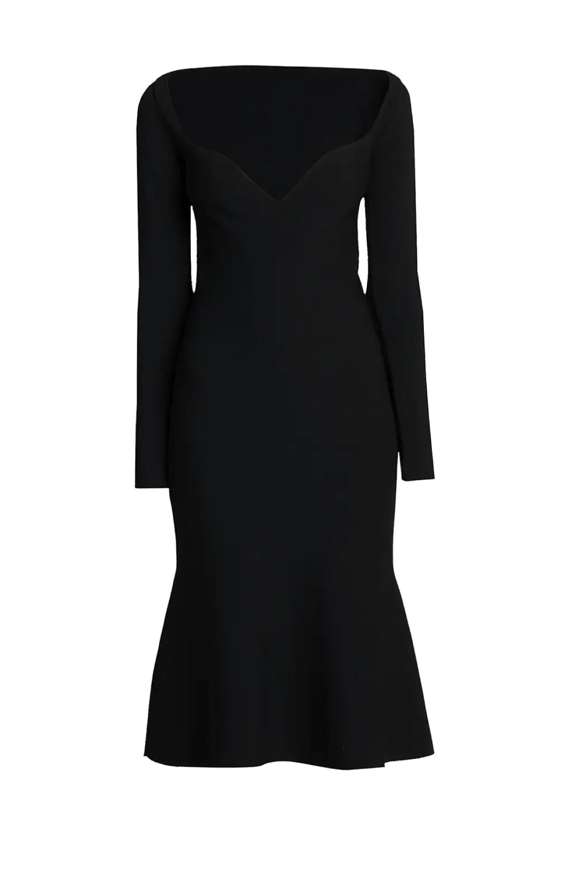 stella mccartney sweetheart neck midi dress Stella Mccartney Sweetheart-Neck Midi Dress In Blue - 59% Off