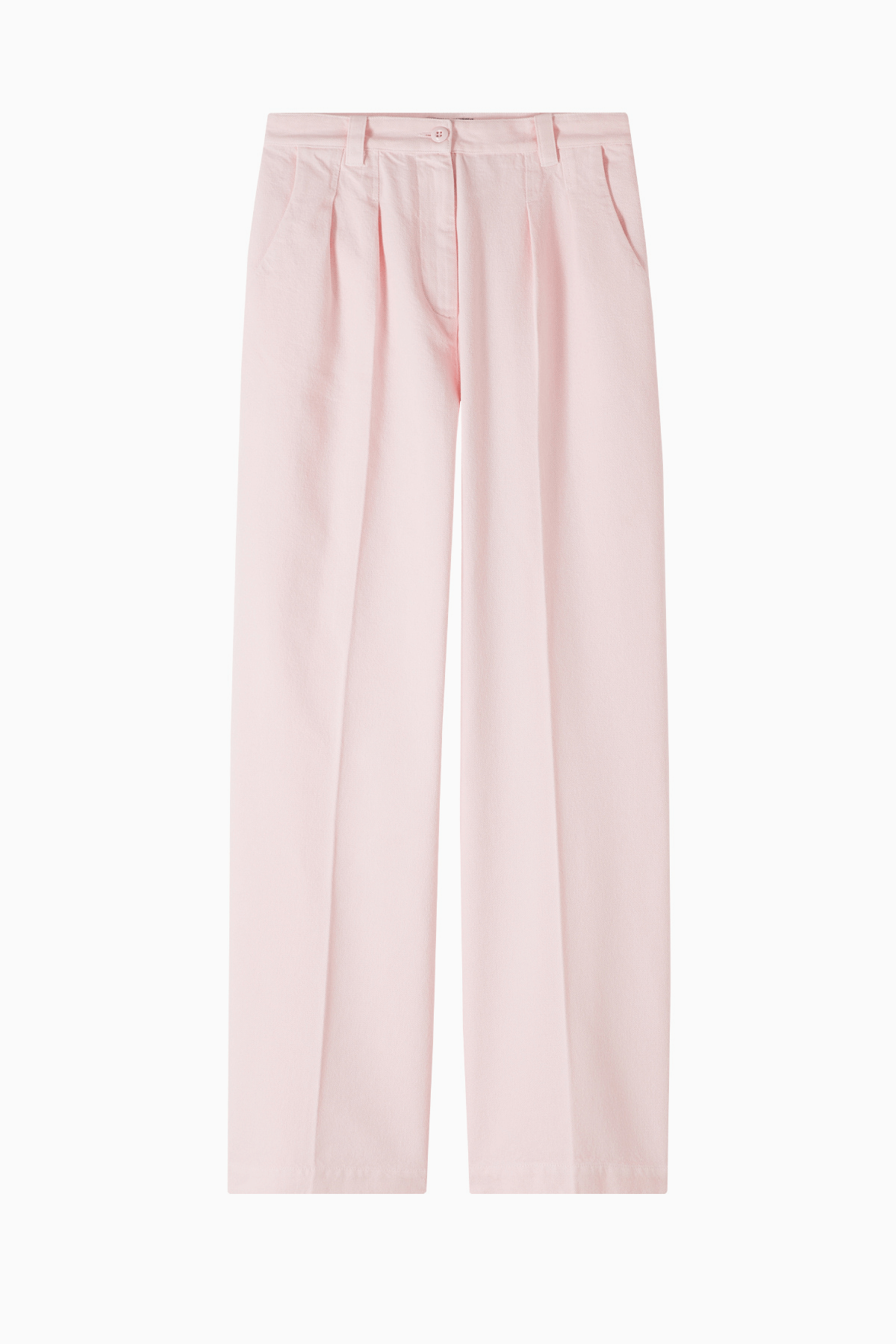 A.P.C. Tressie Organic Cotton Pant - Pale Pink
