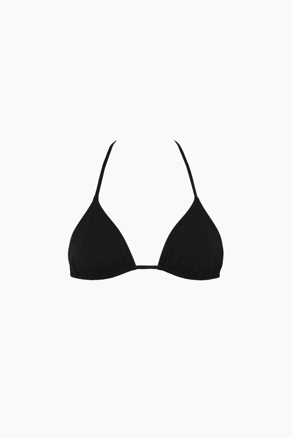 Mouna Triangle Bikini Top - Ultra Black