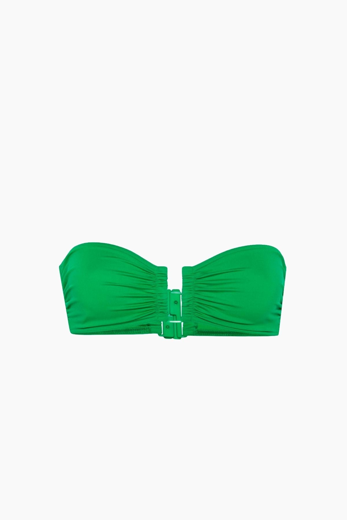 Eres Show Strapless Bikini Top - Fou Green