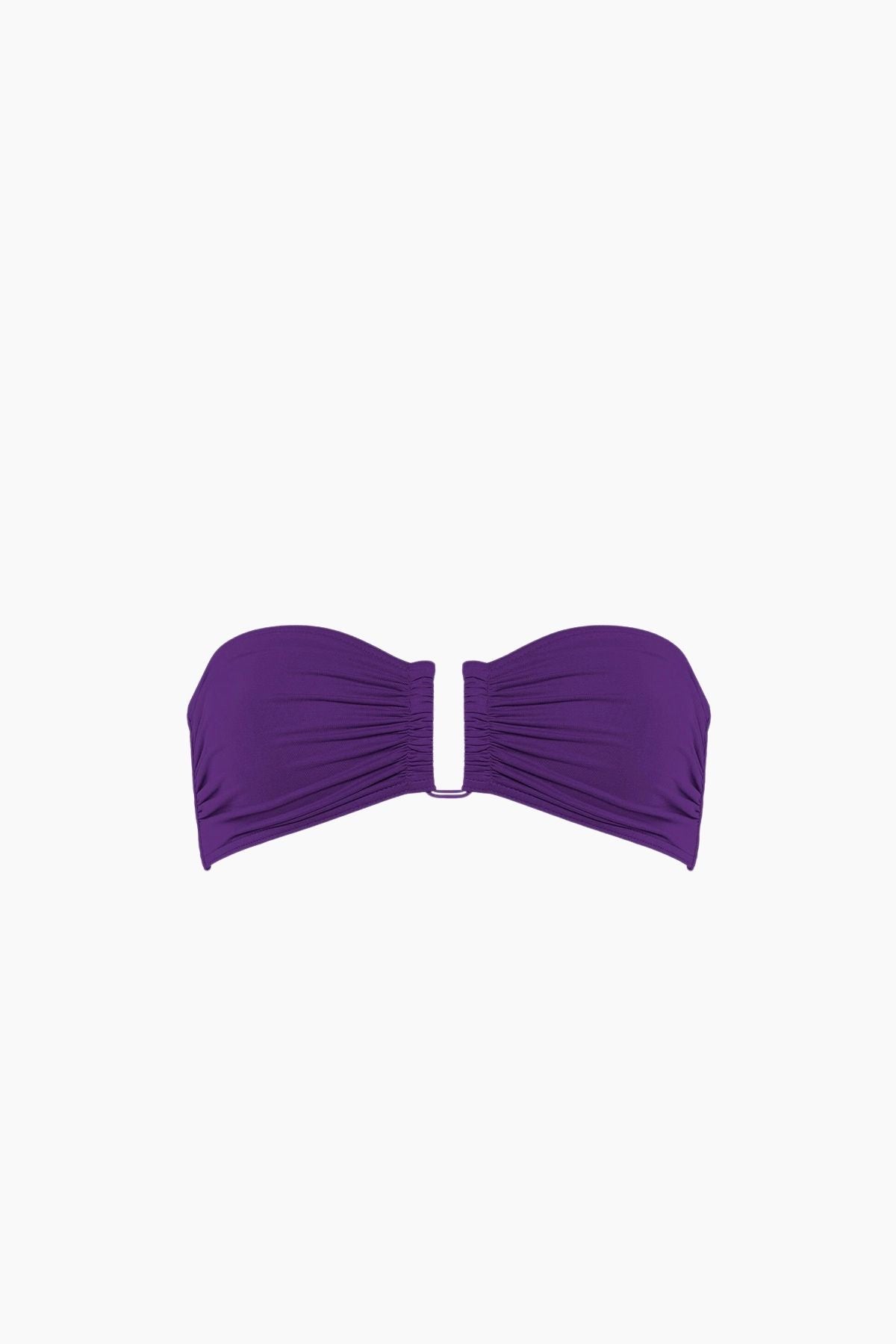 Eres Show Strapless Bikini Top - Inka Purple