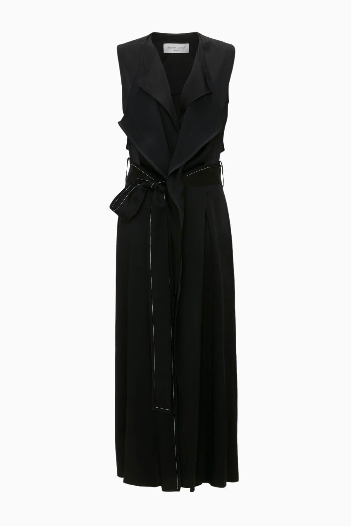Victoria Beckham Classic Trench Dress - Black