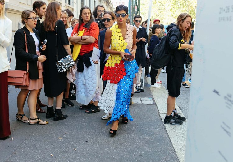 ON THE STREET AT MFW