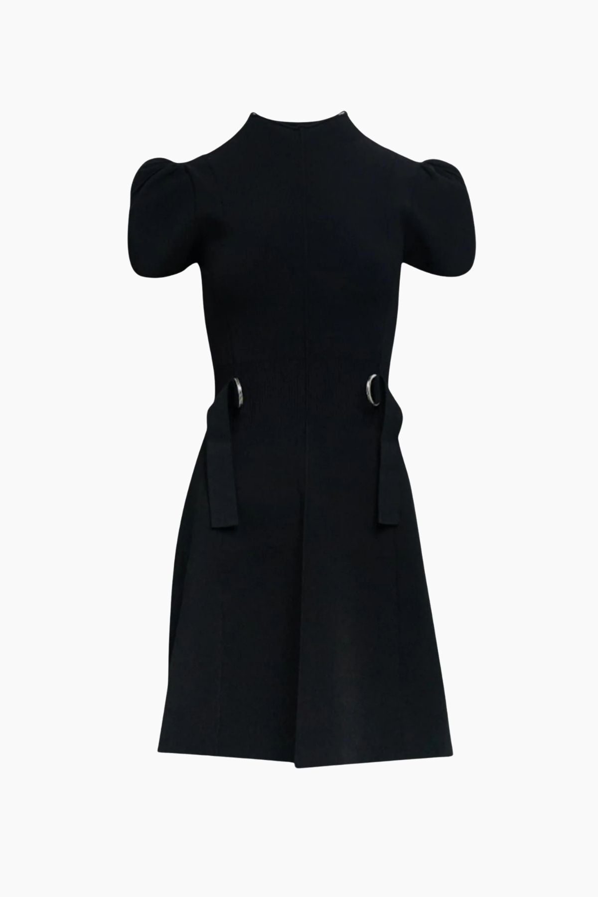 3.1 Phillip Lim Compact Rib Tulip Mini Dress - Black