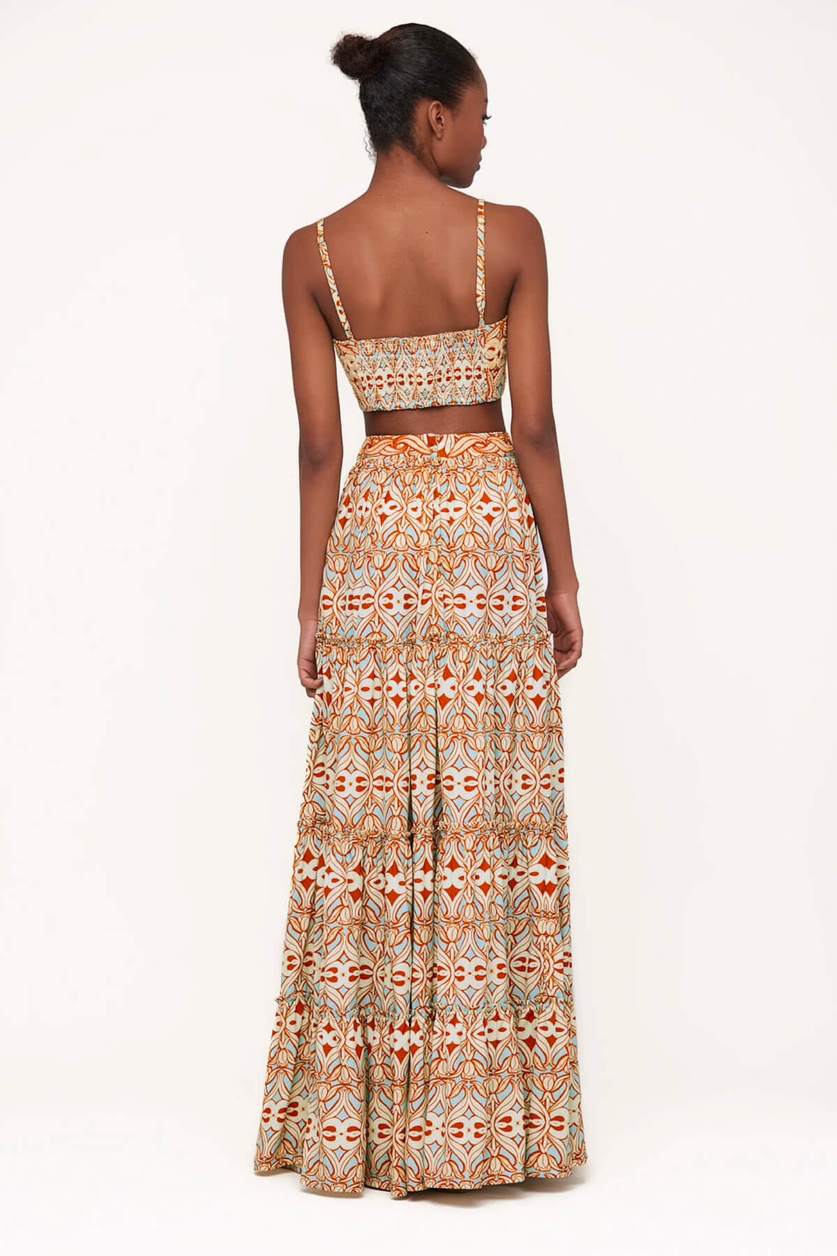 Agua by Agua Bendita Macadamia Maxi Skirt - Calados