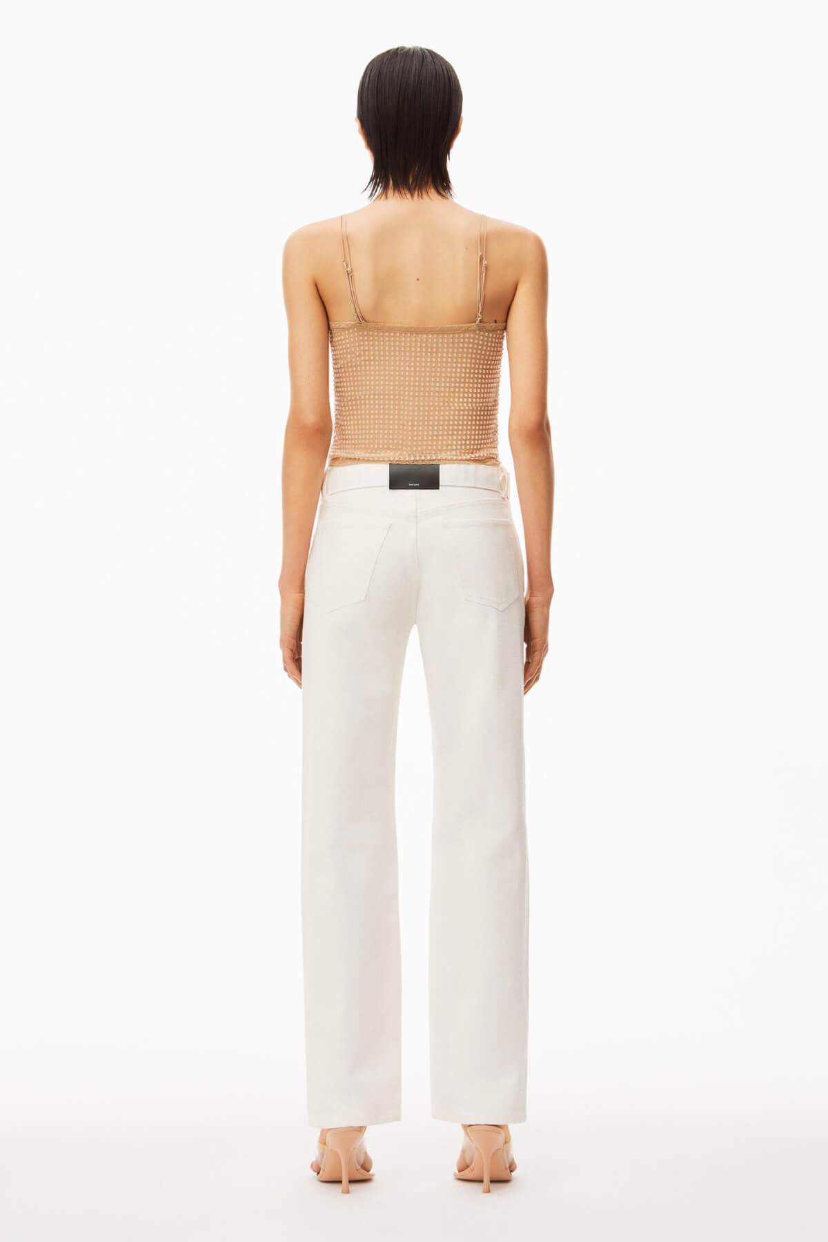Alexander Wang Clear Hotfix Camisole - Ginger