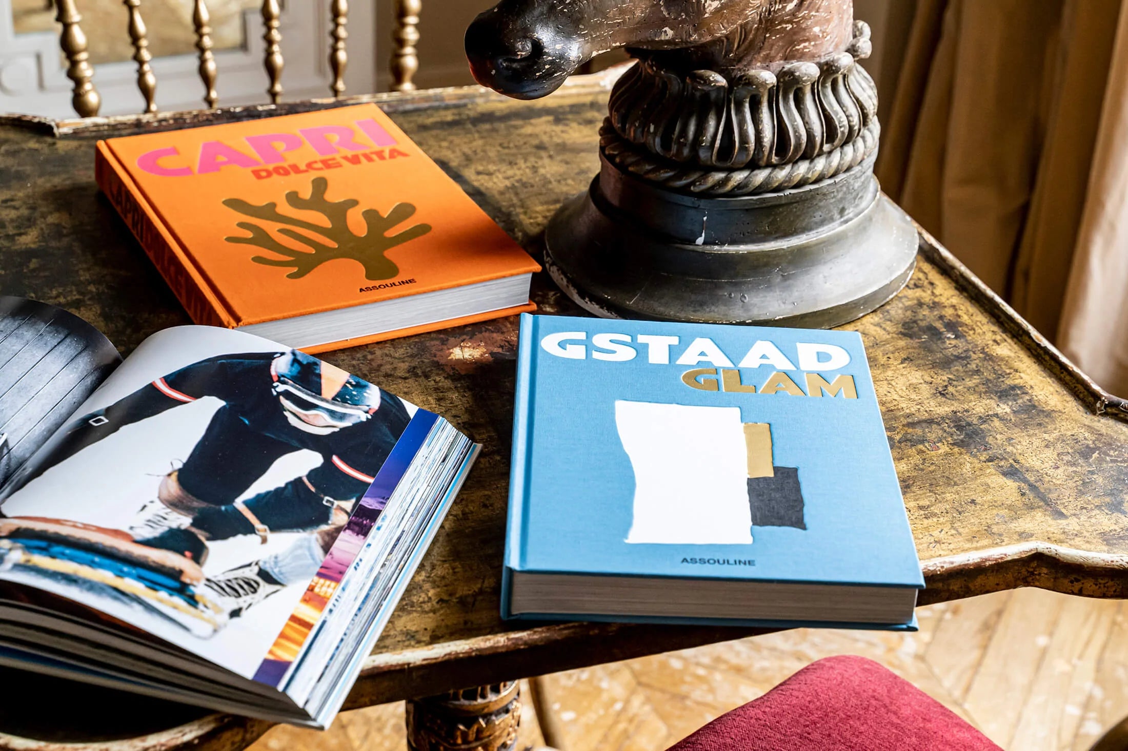 Assouline Travel Series Books Capri Dolce Vita Coffee Table Books