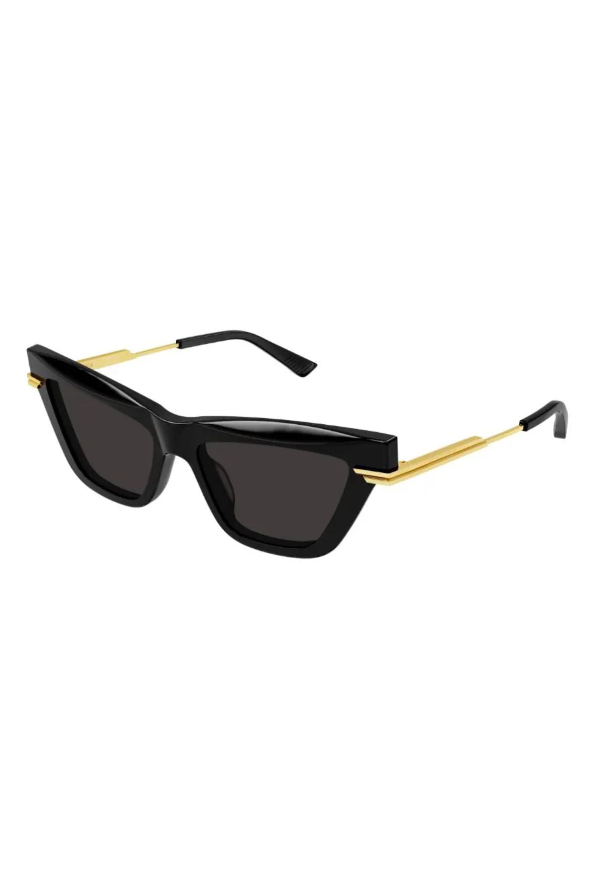 Bottega Veneta Oversized Cat Eye Sunglasses - Black
