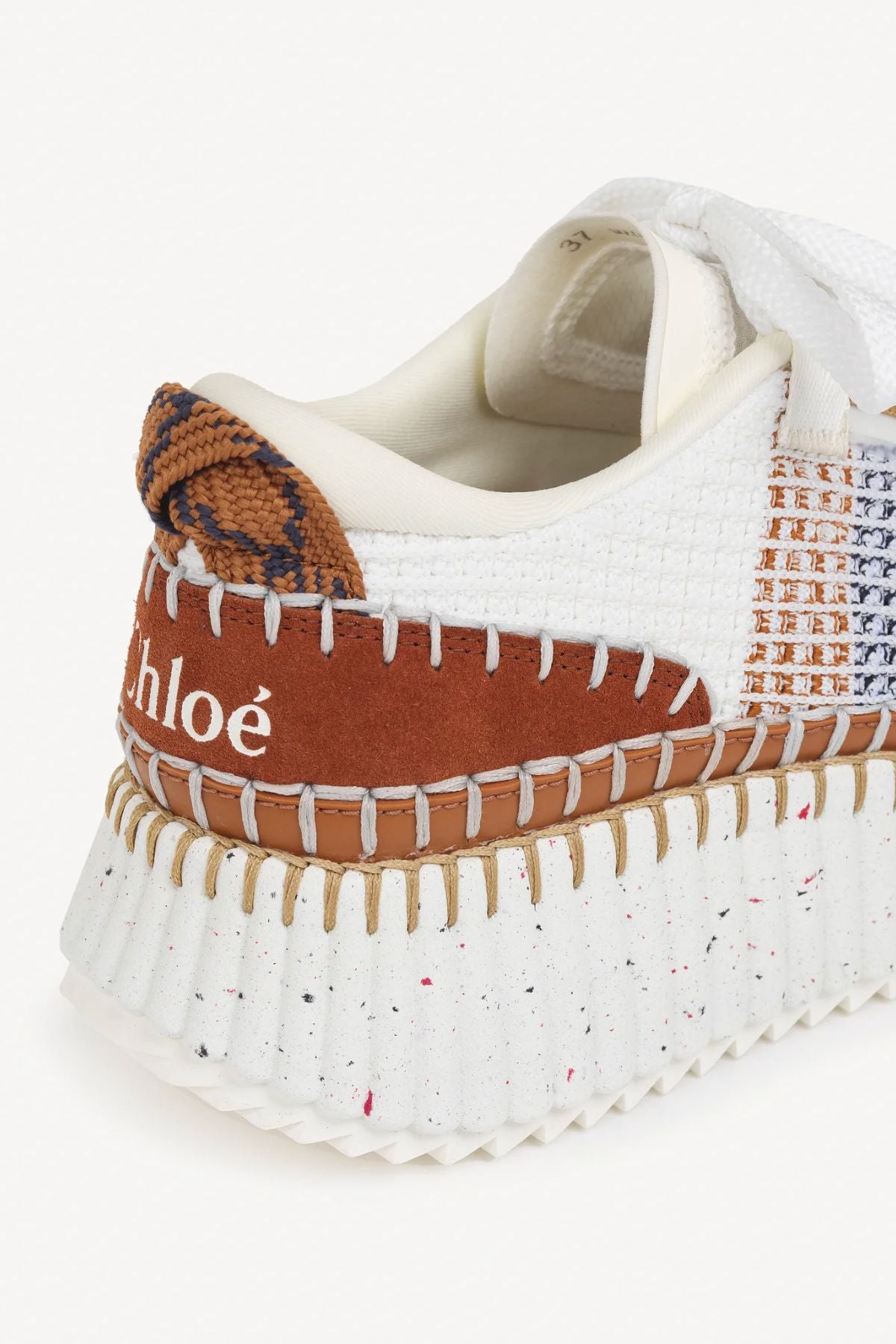 Chloé Nama Sneaker - Ginger Red