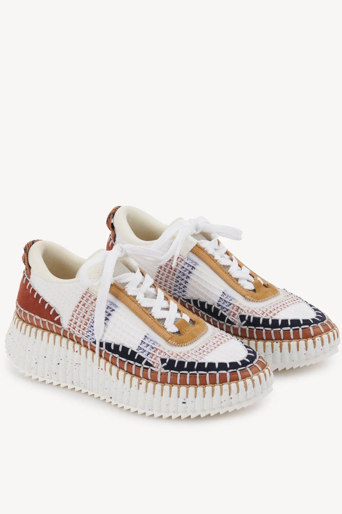 Chloé Nama Sneaker - Ginger Red