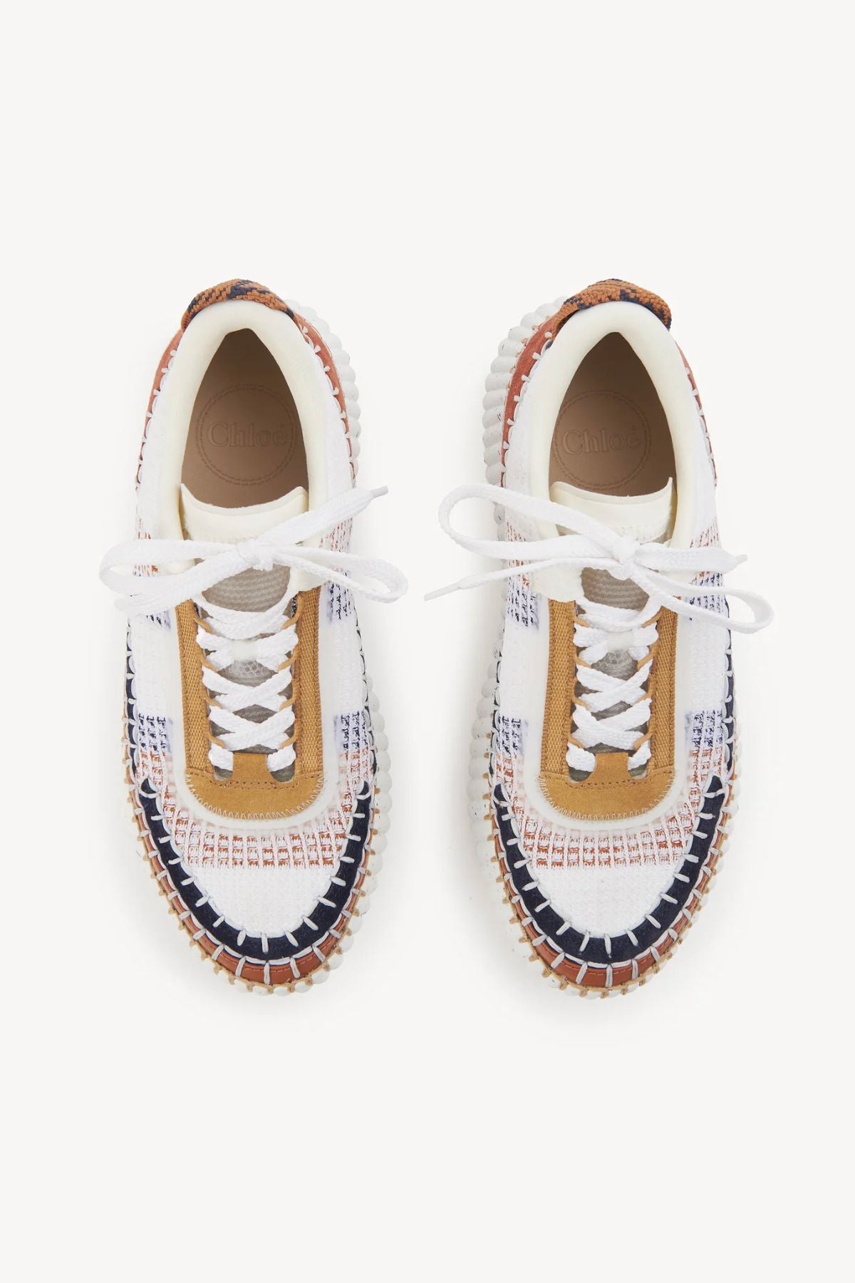 Chloé Nama Sneaker - Ginger Red