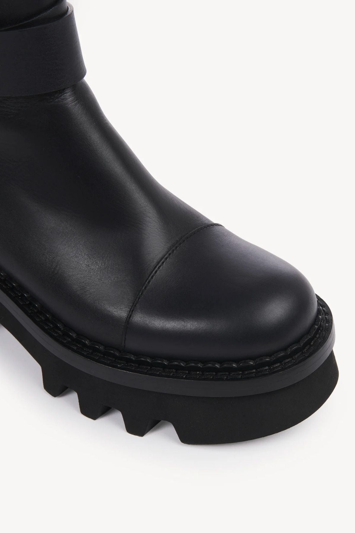 Chloé Owena Biker Boot - Black