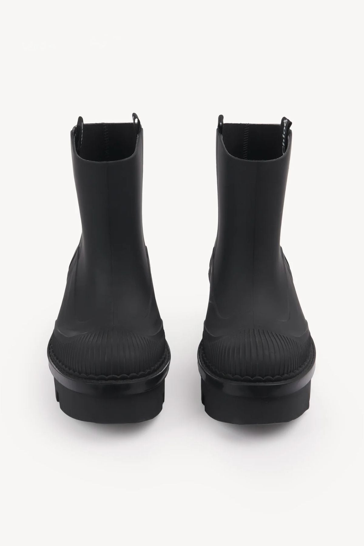 Chloé Raina Rubber Rain Boot - Black