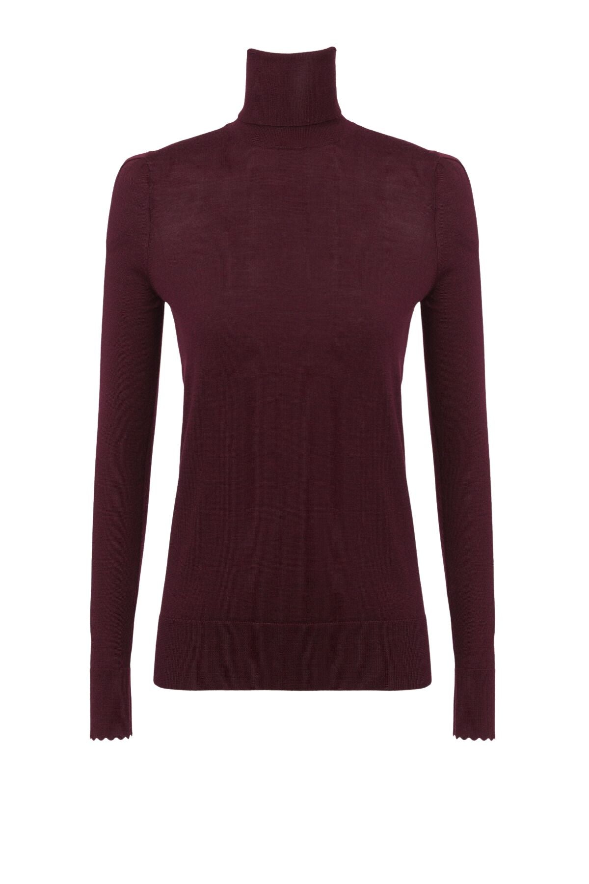 Chloé Fitted Turtleneck Sweater - Obscure Purple