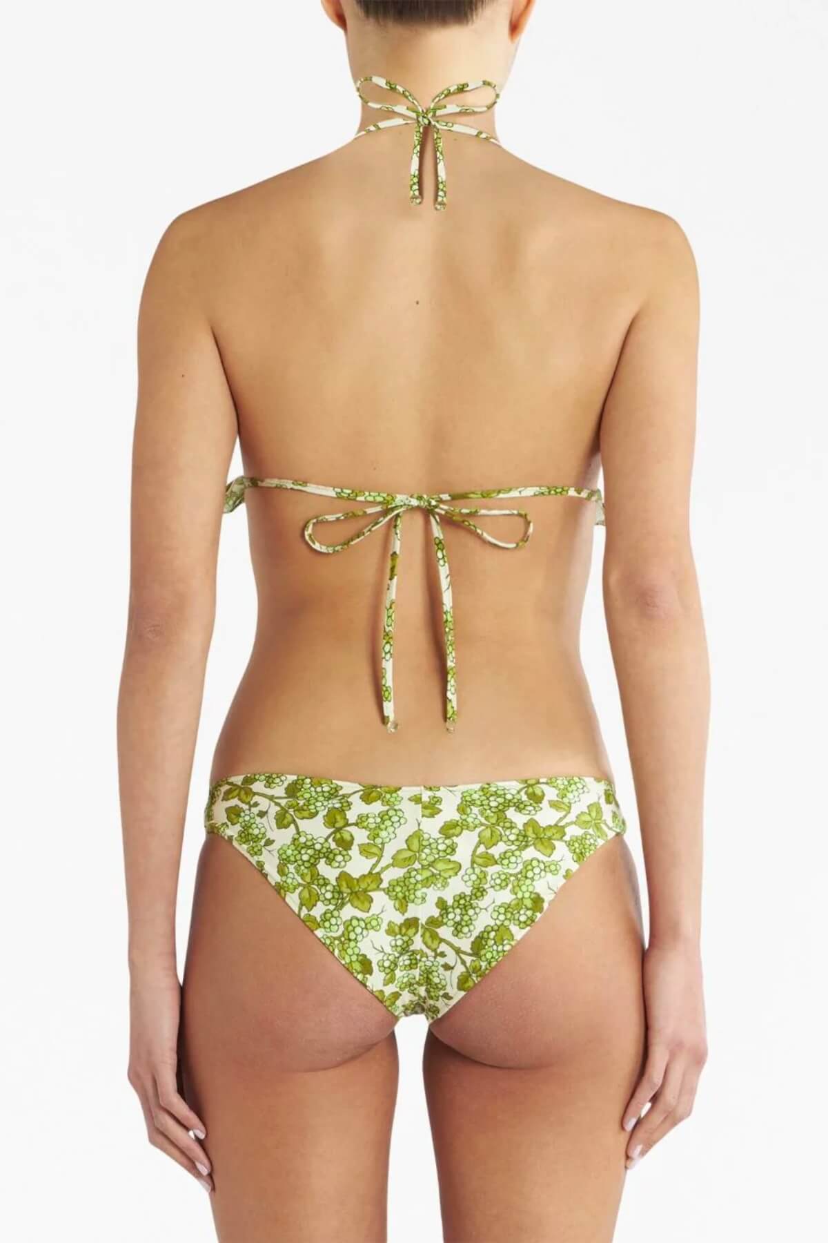 Etro Berry Print Bikini - Green