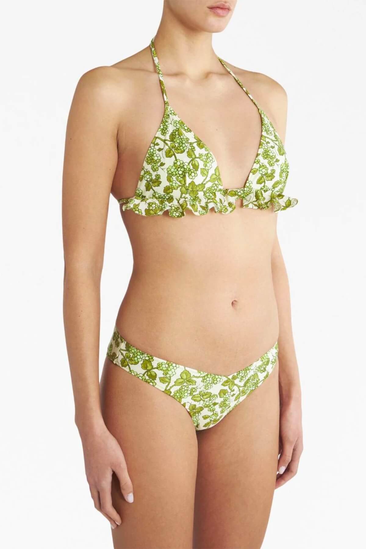 Etro Berry Print Bikini - Green