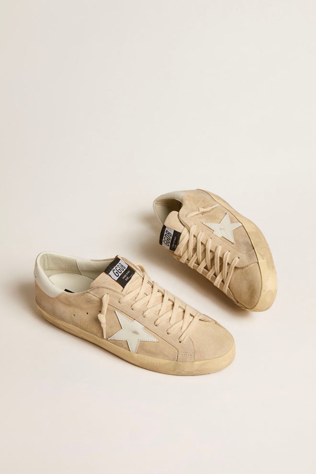 Golden Goose Superstar Sneaker - Seed Pearl/ White