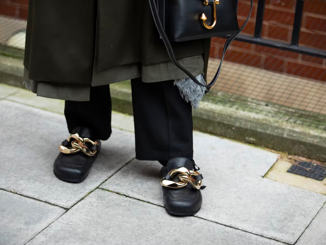 JW Anderson Chain Mules for WInter