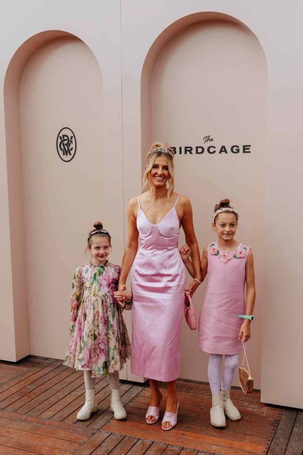 Kate Waterhouse and Daughters at Stakes Day Spring Racing