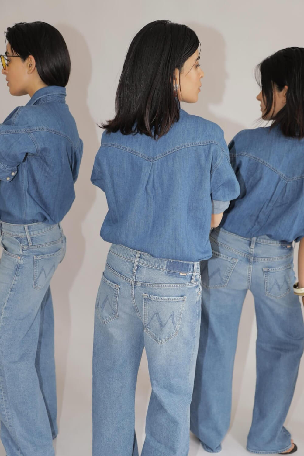Tシャツ・カットソー HAIKURE WANDA MEDITERRANEAN BLUE (HEW06083DF127L0875 L0875) Haikure Wanda Shirt - Mediterranean Blue – GRACE Melbourne