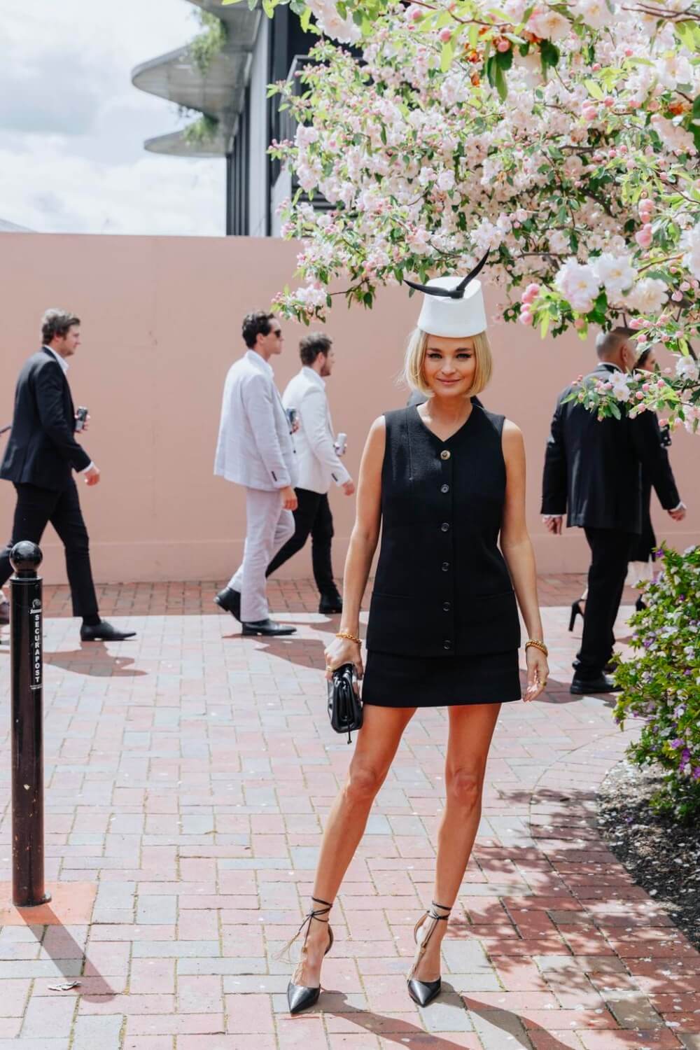 Nadia Fairfax at Derby Day Races