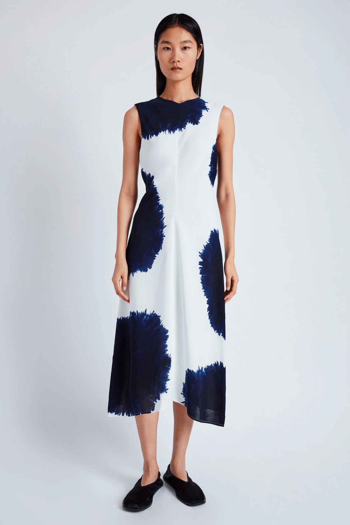 Proenza Schouler Ella Printed Dress - White Multi