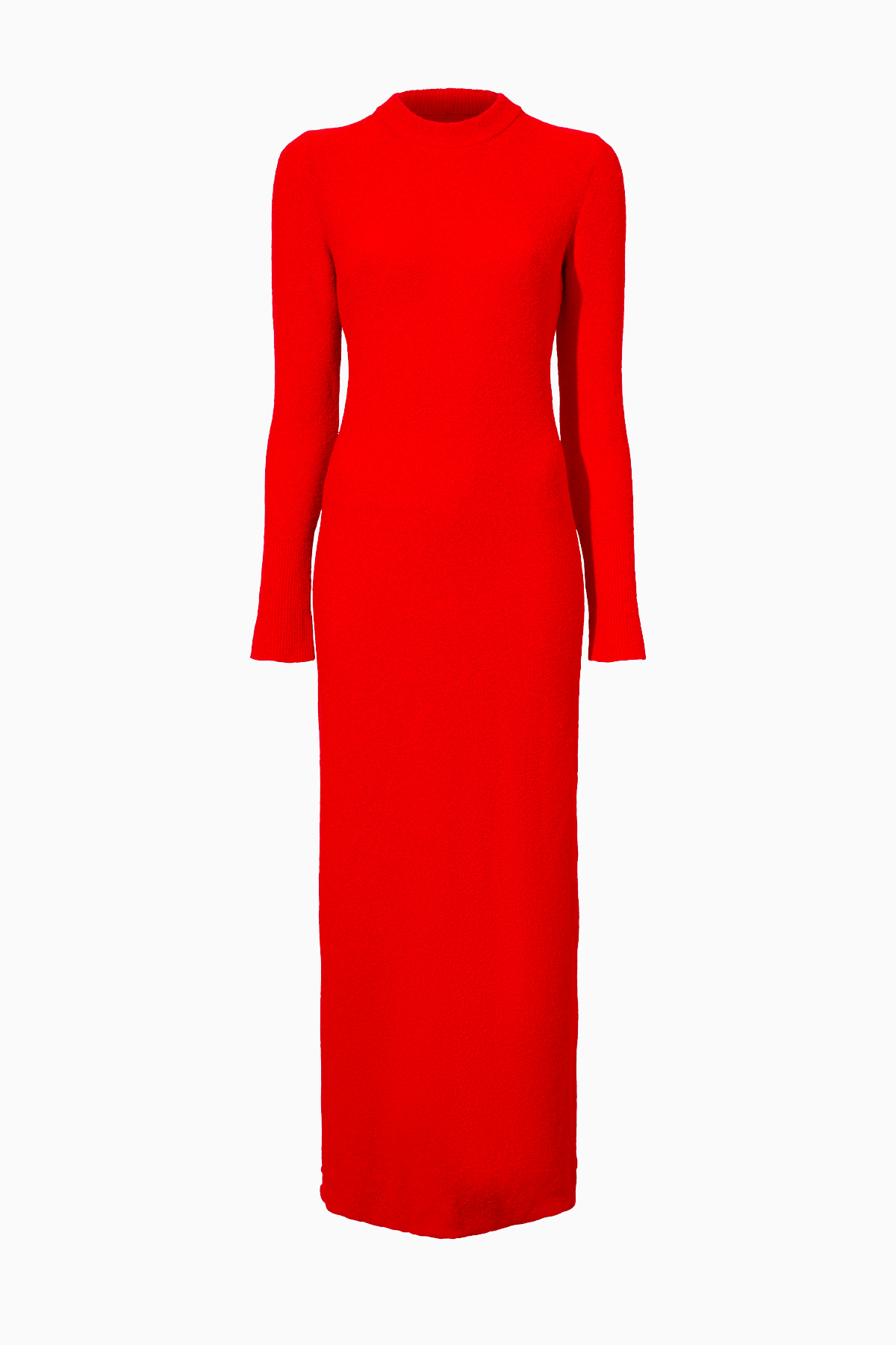 Proenza Schouler Lara Boucle Knit Dress - Red