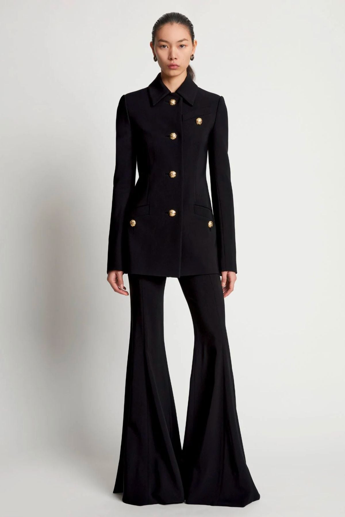 Proenza Schouler Relaxed Suiting Blazer - Black