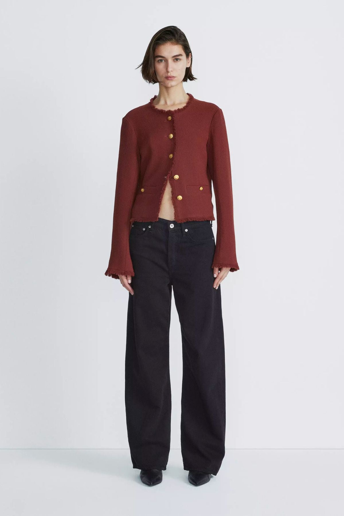 Rag & Bone Carmen Jacket - Mahogany