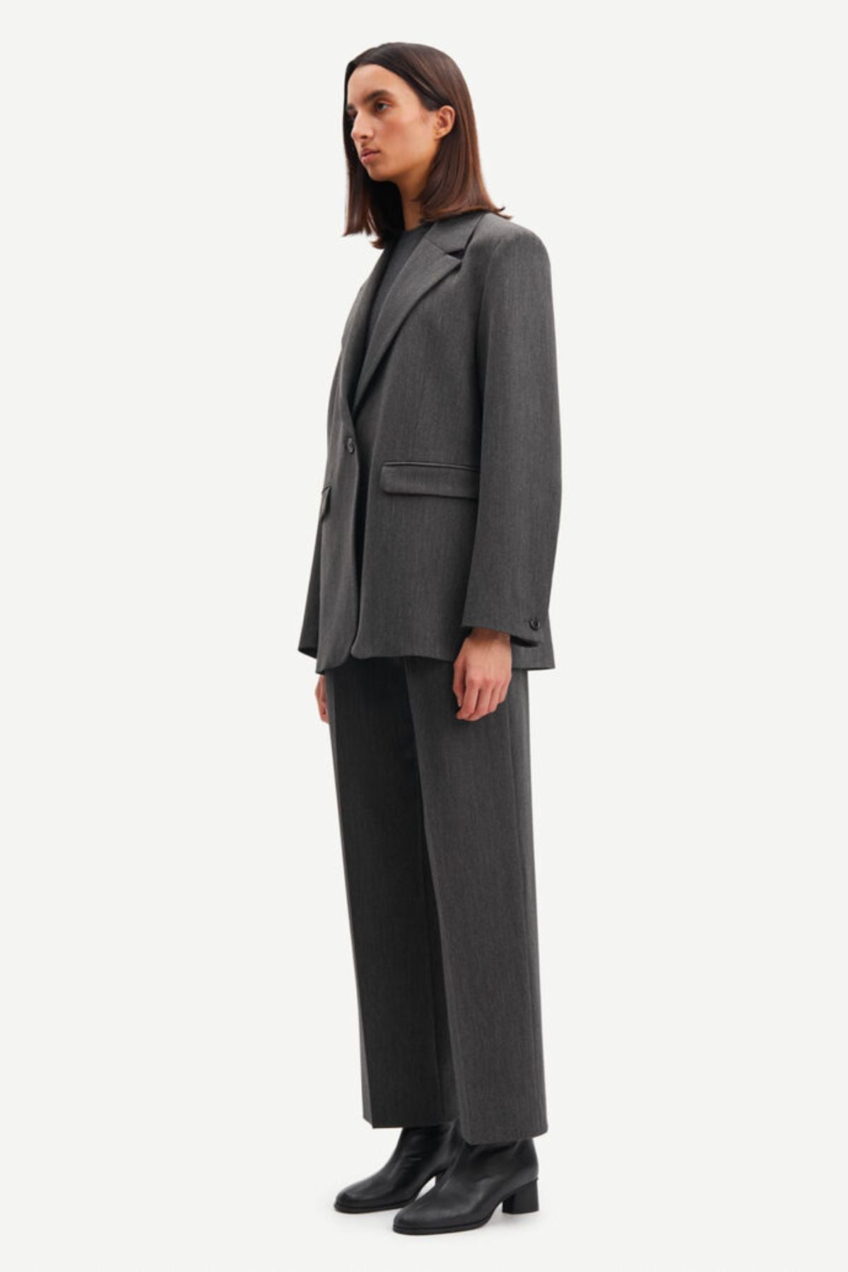 Samsøe Samsøe Haven Blazer - Dark Grey