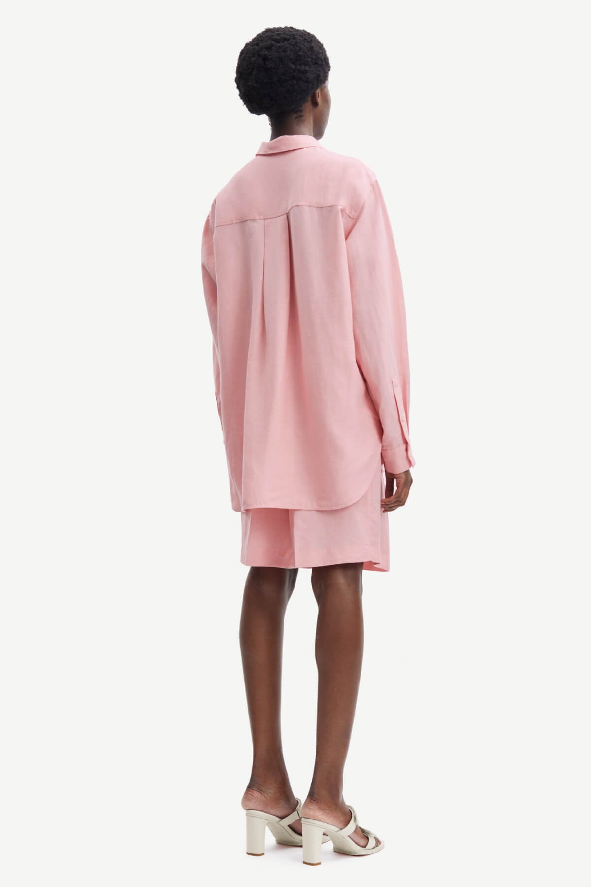 Samsøe Samsøe Alfrida Oversize Shirt - Coral Cloud