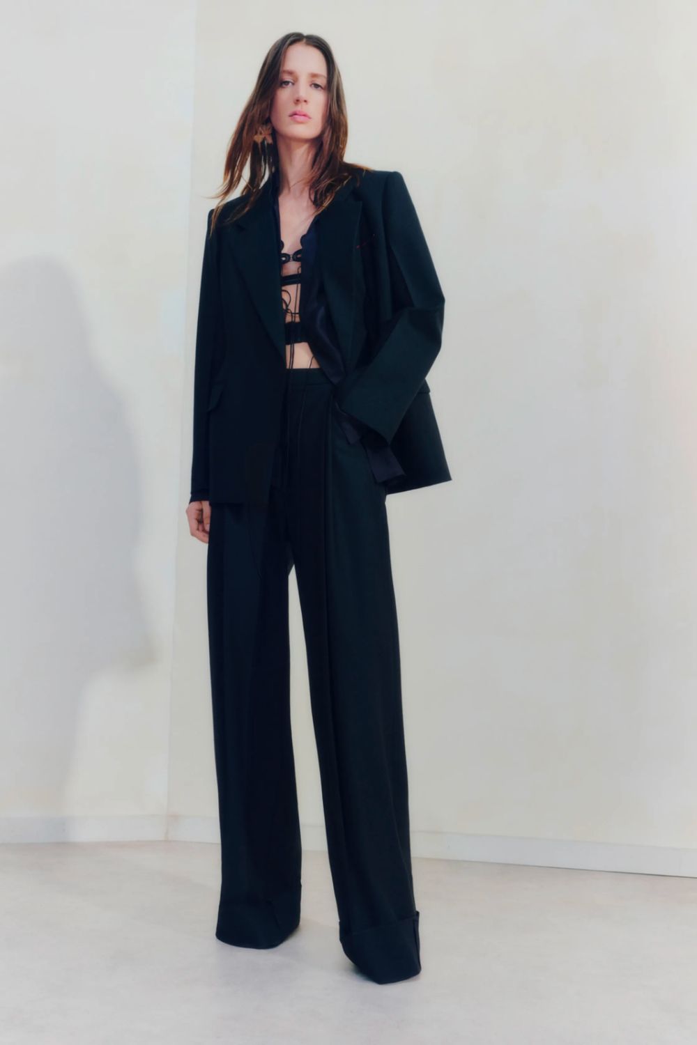 Victoria Beckham Lookbook Tailored Suiting Pre Fall 2023