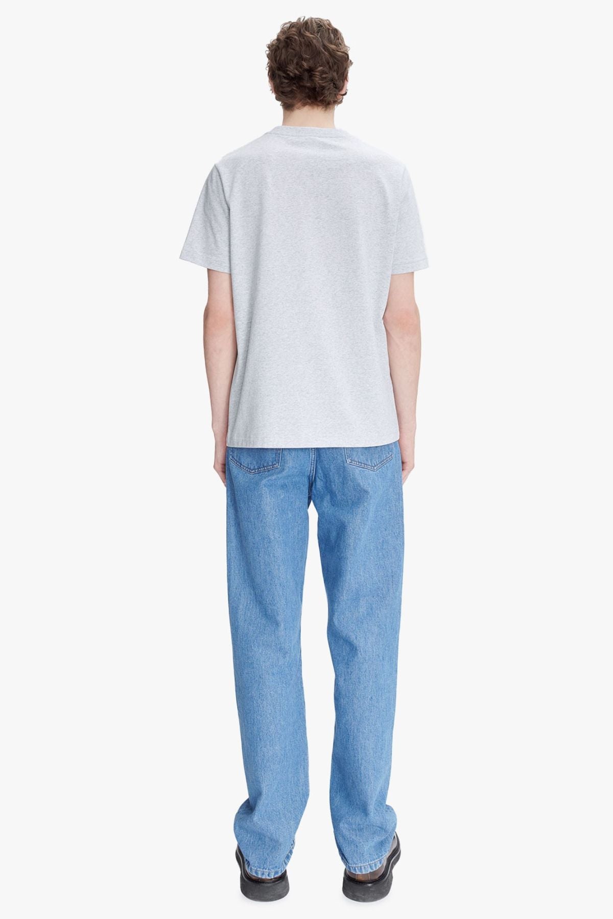 A.P.C. T-Shirt Print Label - Heather Grey – GRACE Melbourne