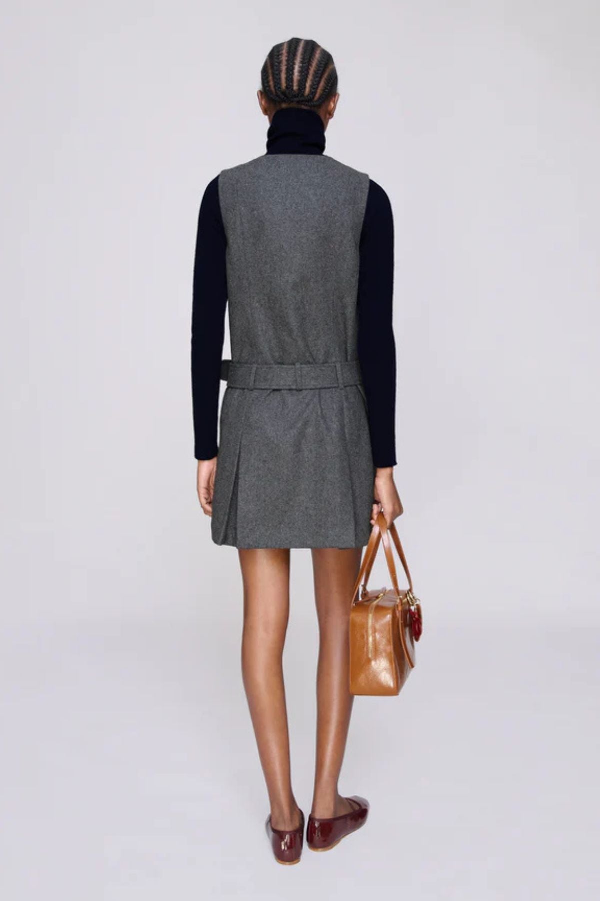 A.P.C. Sandra Dress - Heather Grey
