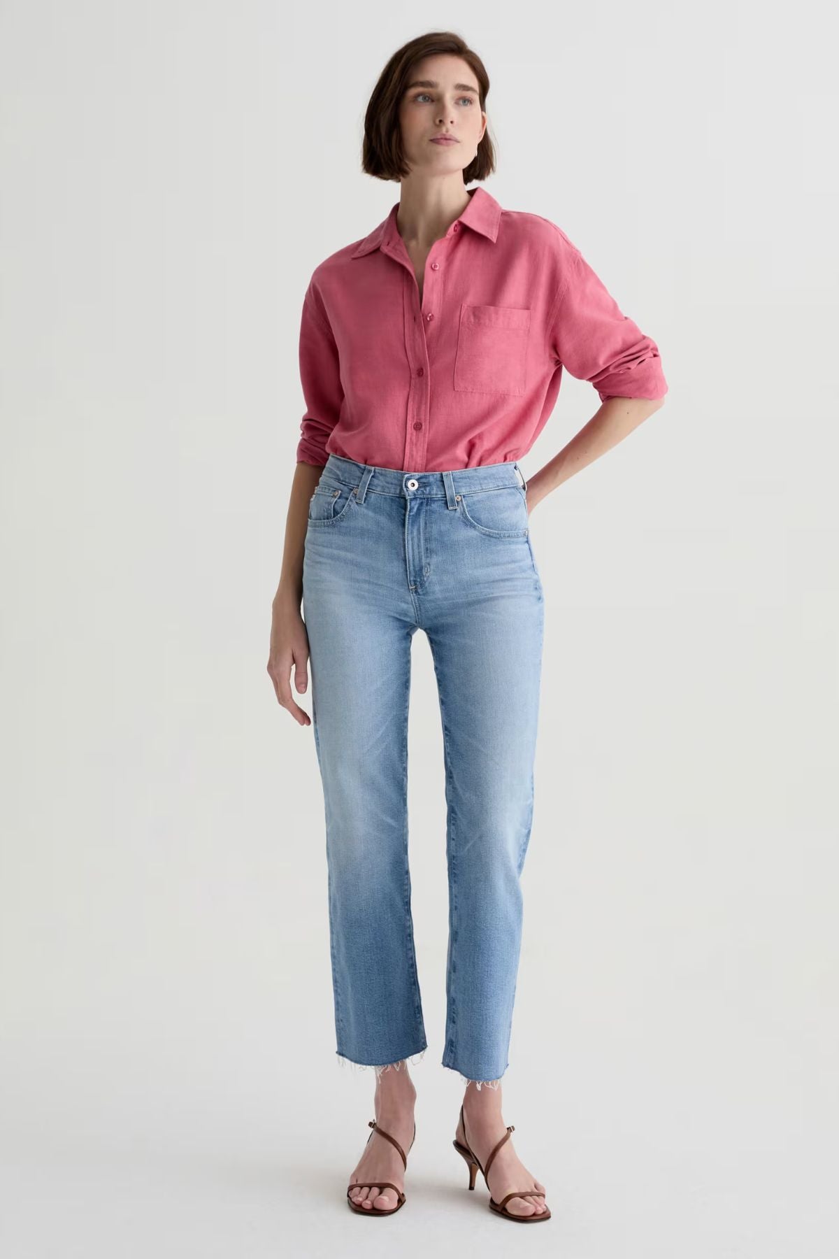 AG Denim Brinley Crop - Fiction