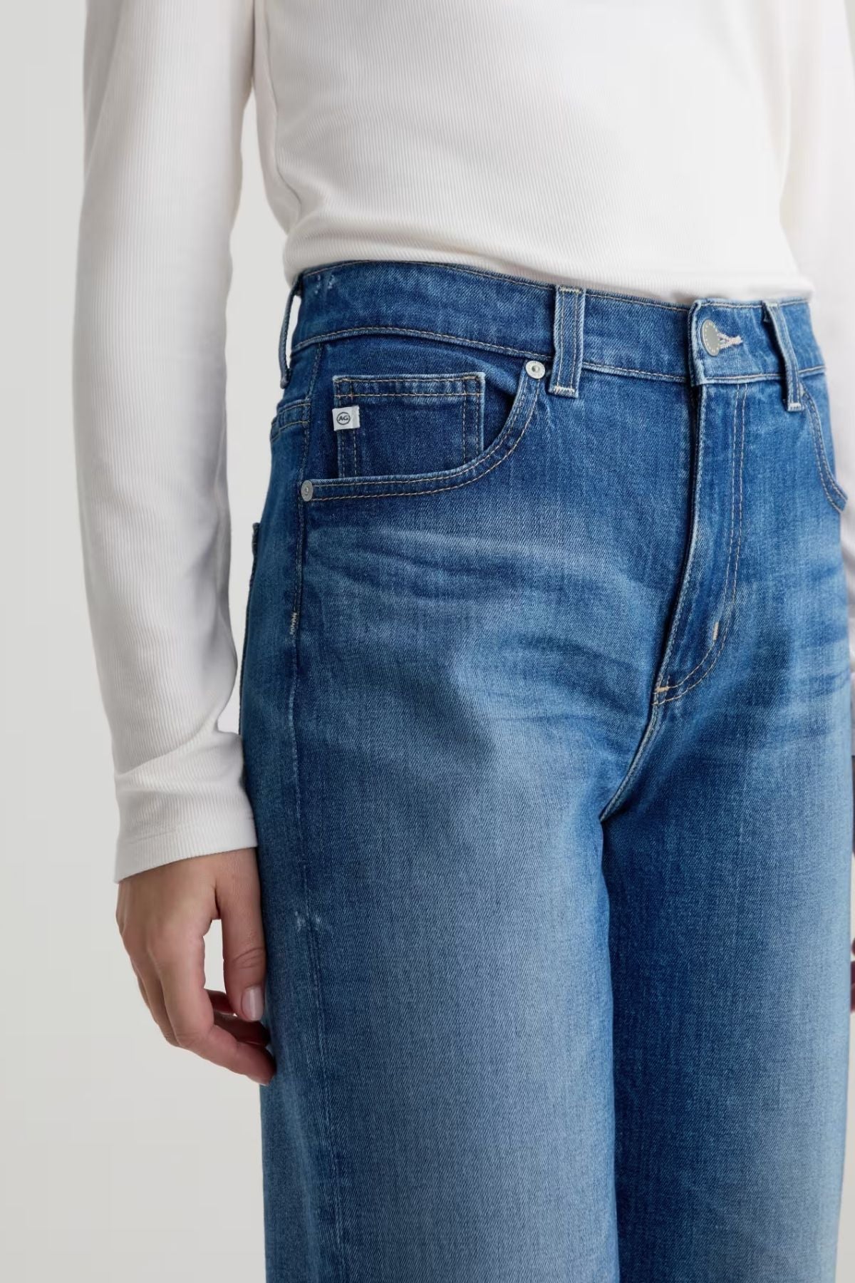 AG Denim Brinley Crop - Owens Valley