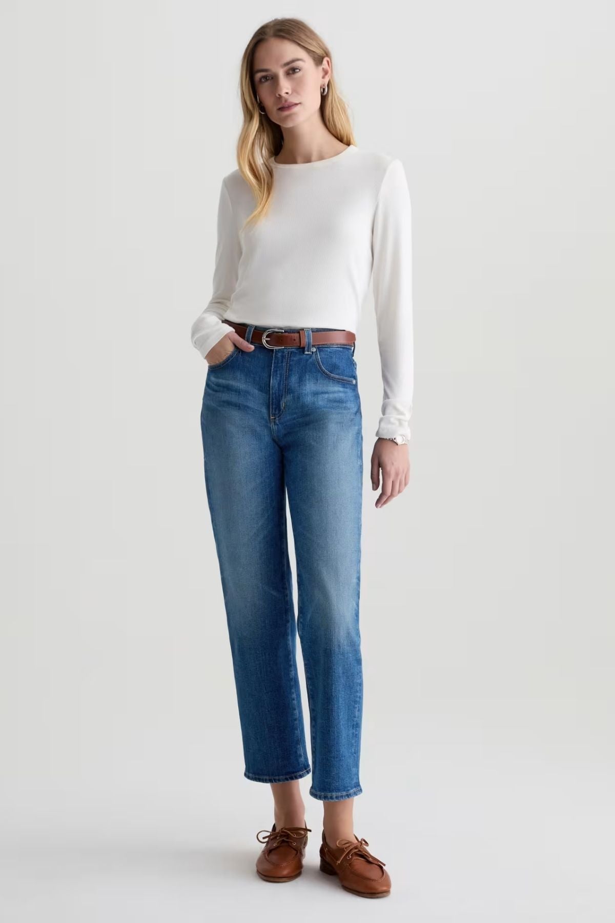 AG Denim Brinley Crop - Owens Valley