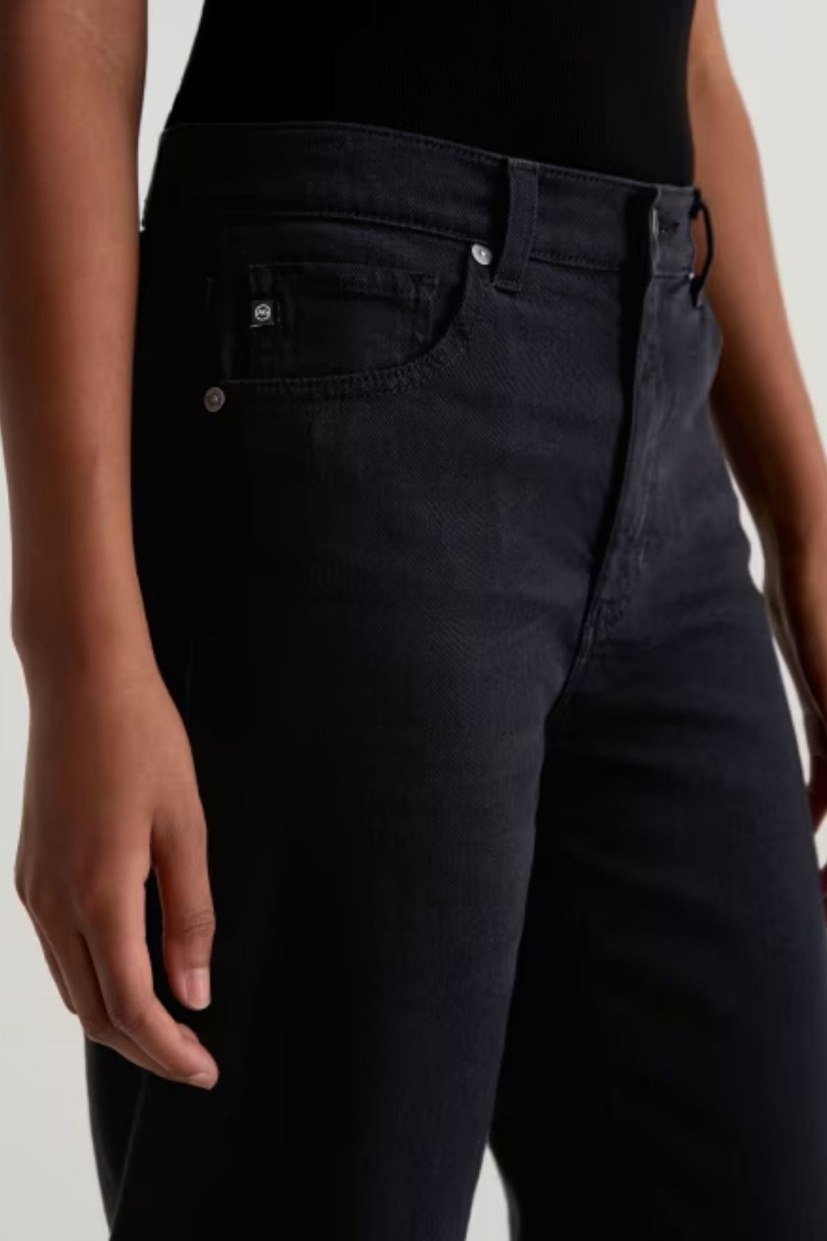 AG Denim Brinley Jean - Super Black