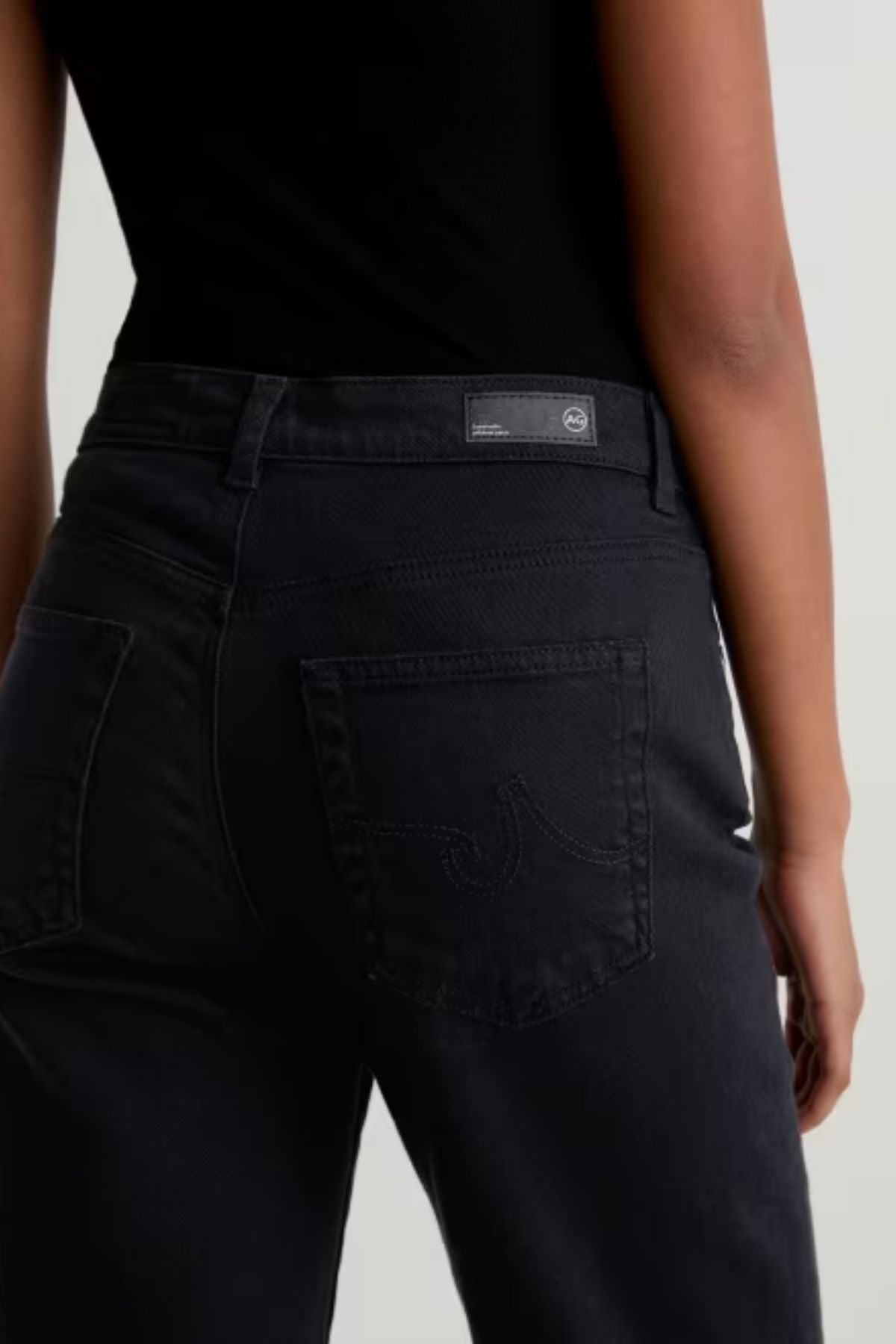 AG Denim Brinley Jean - Super Black