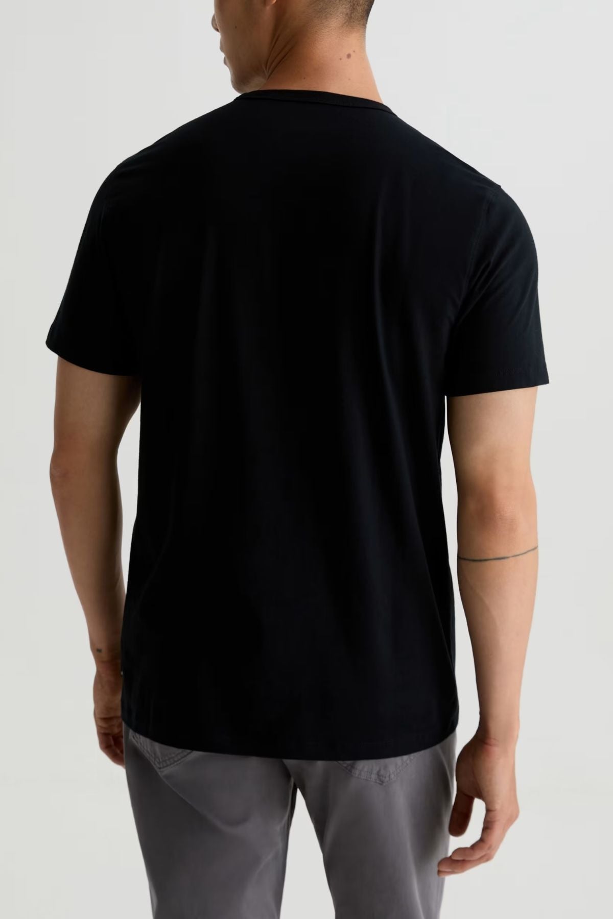 AG Denim Bryce Crew - True Black
