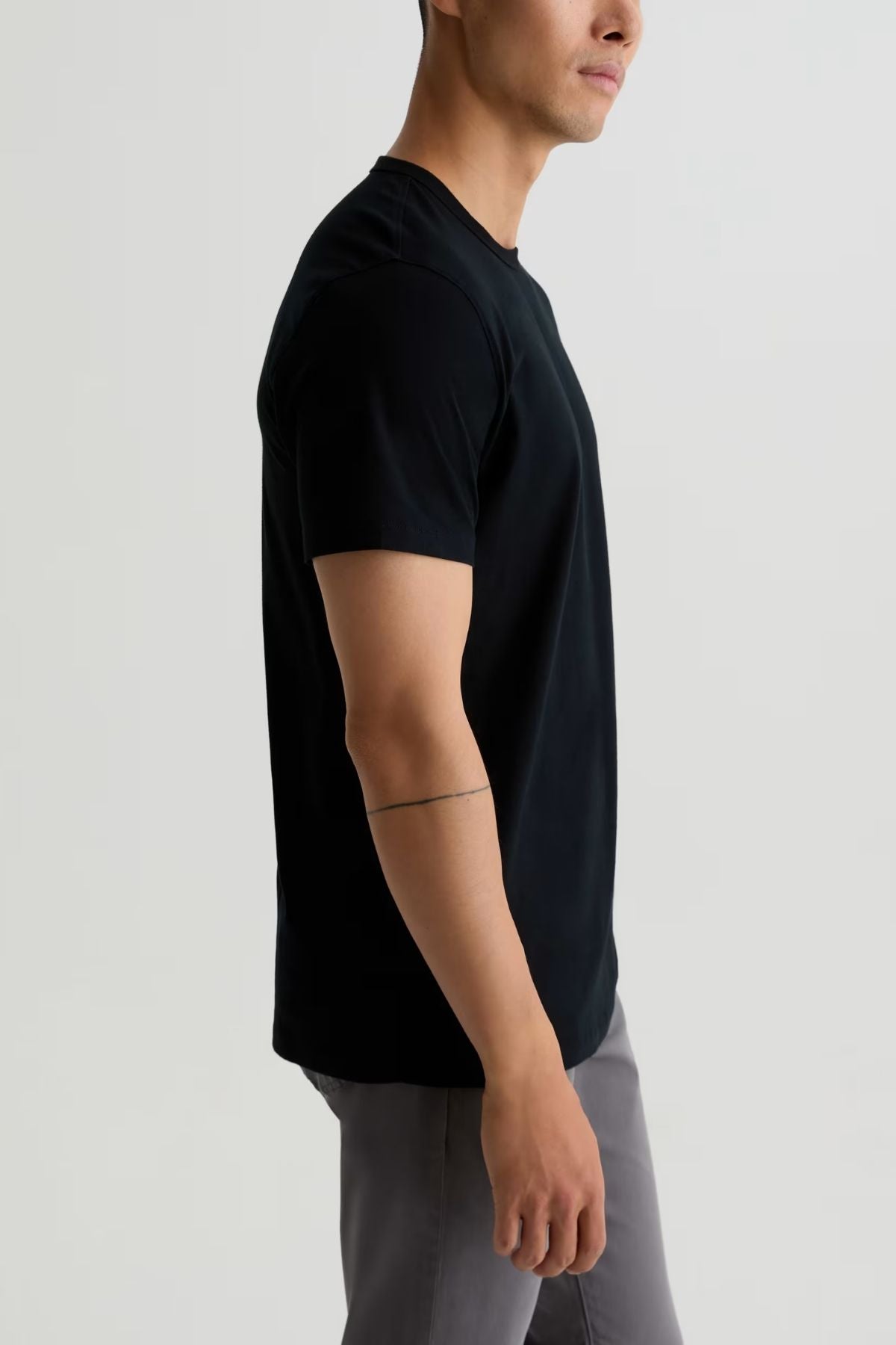 AG Denim Bryce Crew - True Black