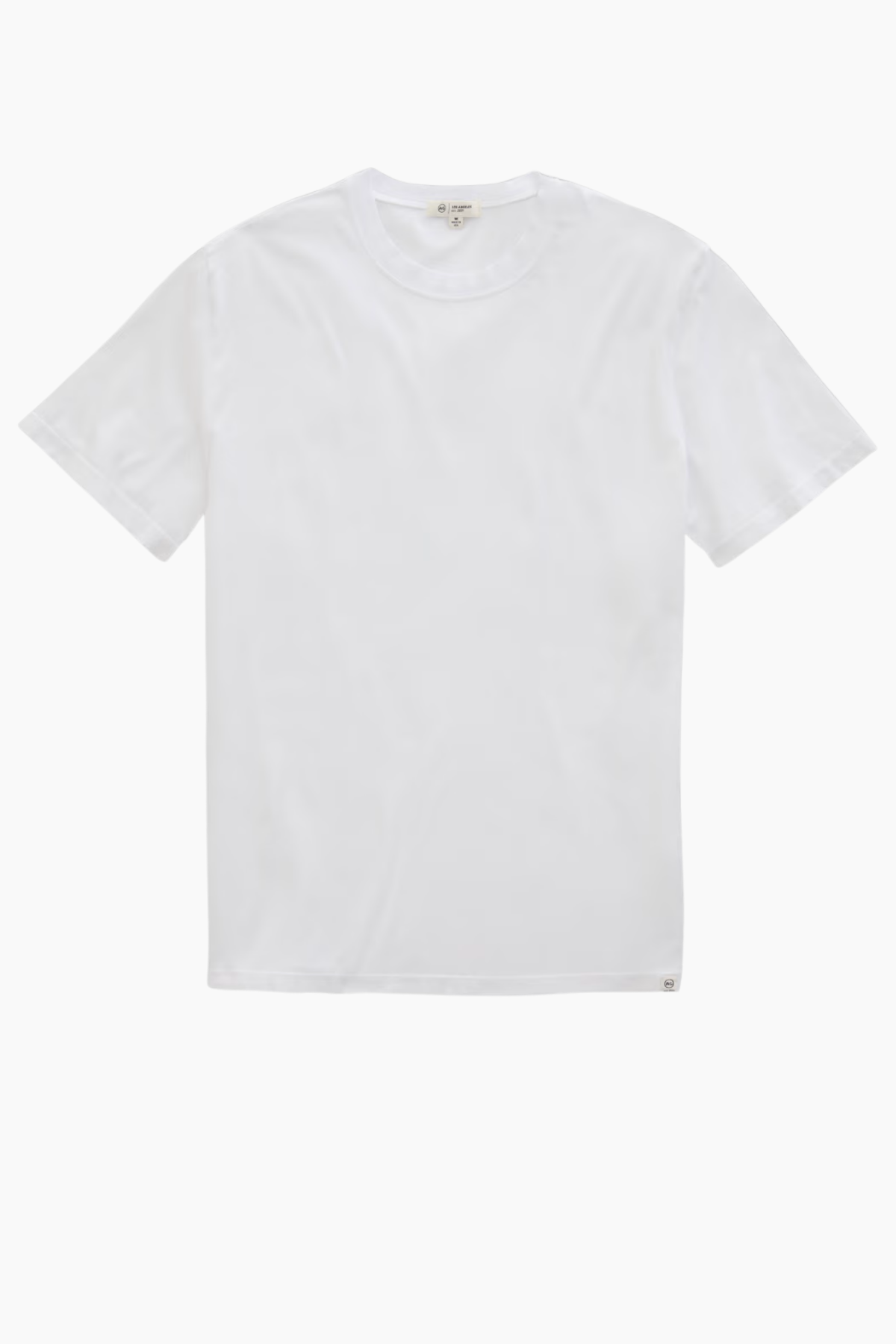 AG Denim Mens Bryce Crew - True White